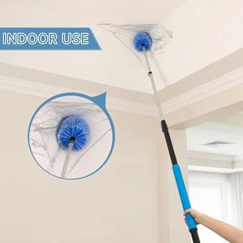 MAYKI Cobweb Duster Head Brush with Universal Threading | Attaches to Standard Poles thumbnail 6