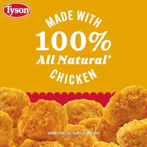 Tyson Frozen Popcorn Chicken Bites Cup 5.3 Oz | Protein-Packed Snack, Fully Cooked & Microwave Ready thumbnail 4