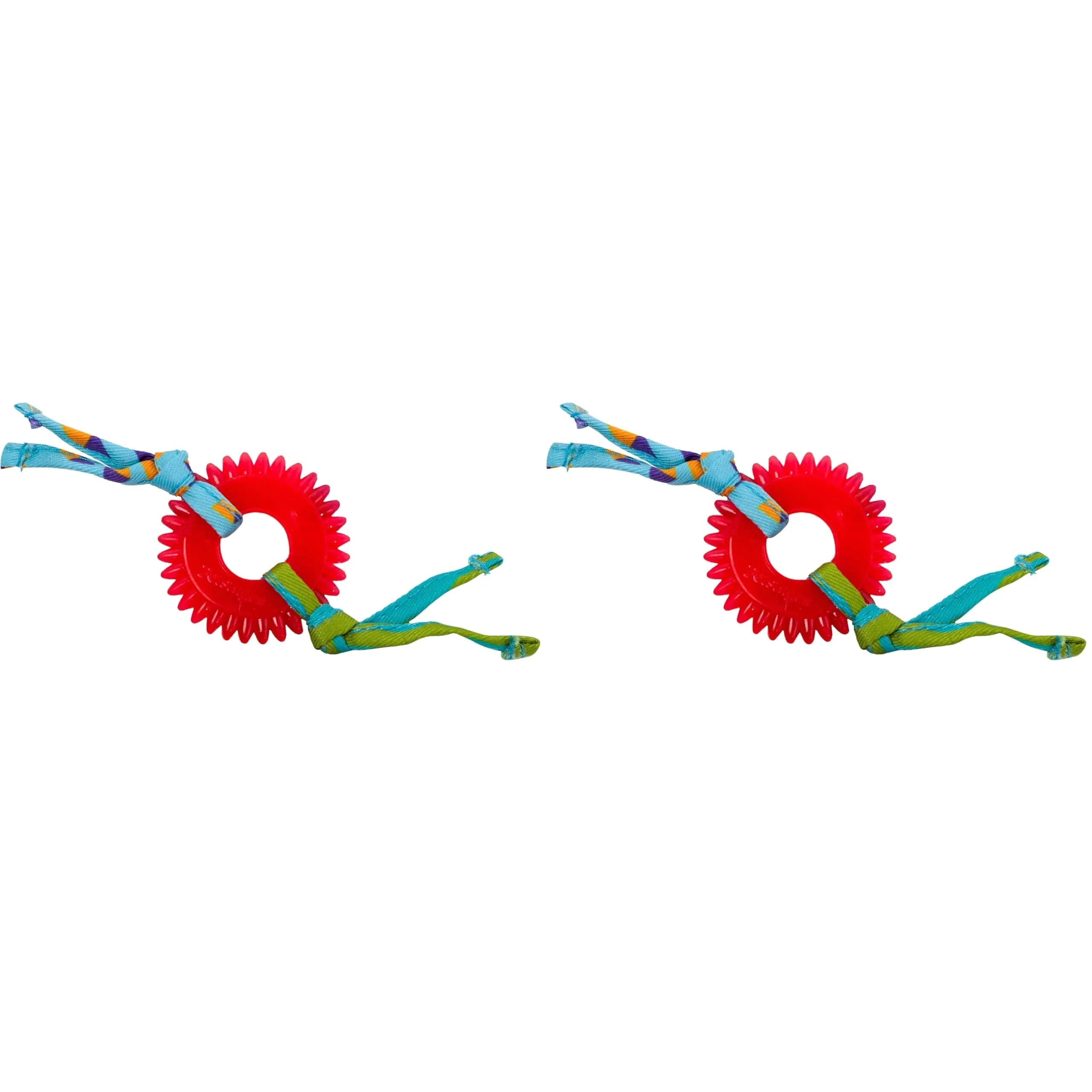 Catstages Kitty Chew Wheel Dental Cat Toy 2-Pack | Infused with Catnip Oil for Healthy Chewing thumbnail 1