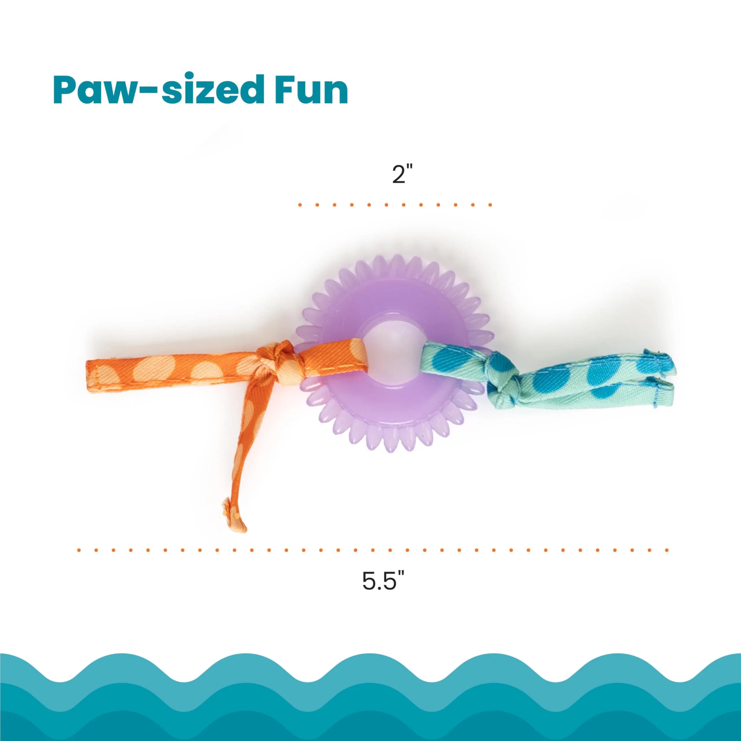 Catstages Kitty Chew Wheel Dental Cat Toy 2-Pack | Infused with Catnip Oil for Healthy Chewing - view 5