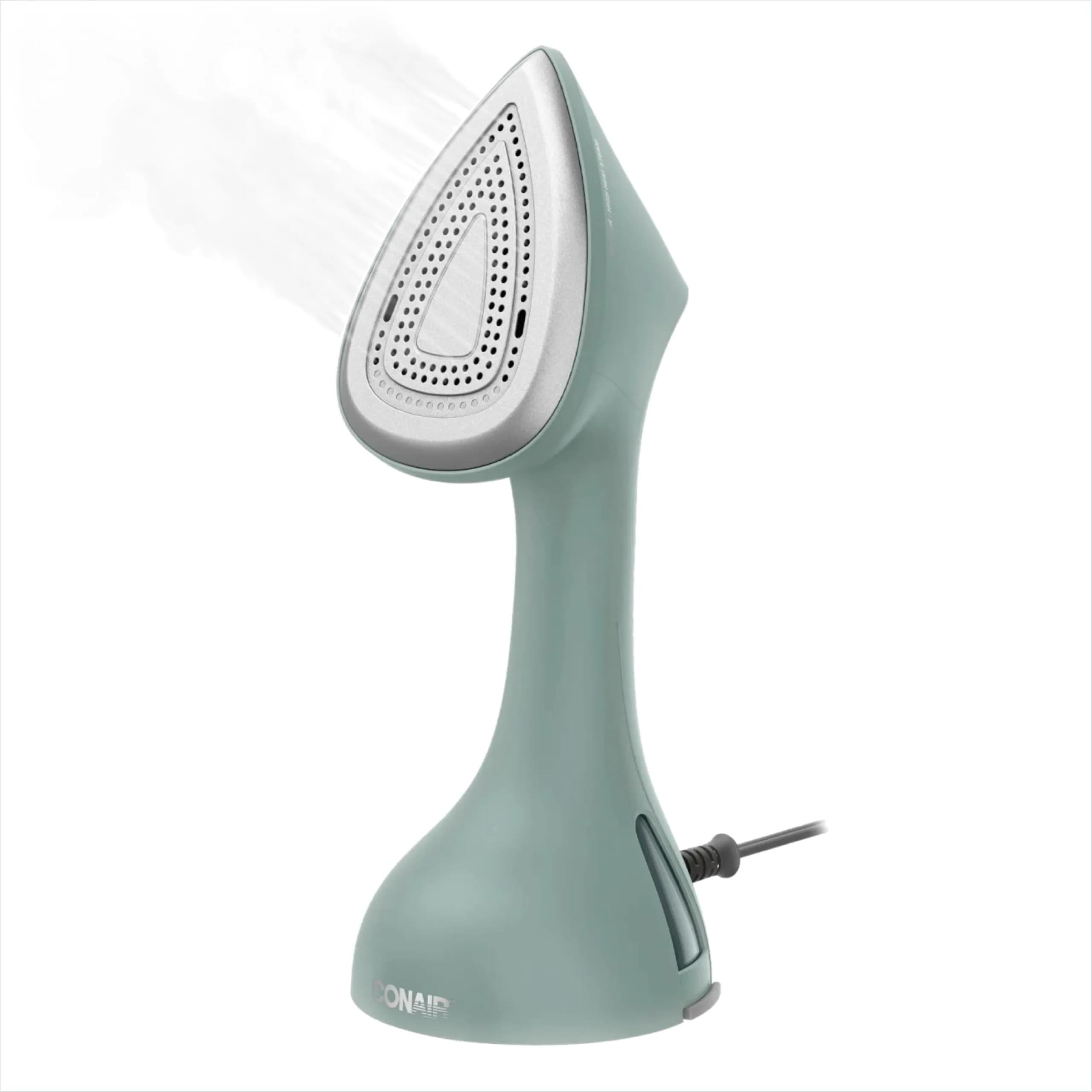 Conair Garment Steamer & Iron 1700W | Compact, Green | Fast Wrinkle Removal — Green