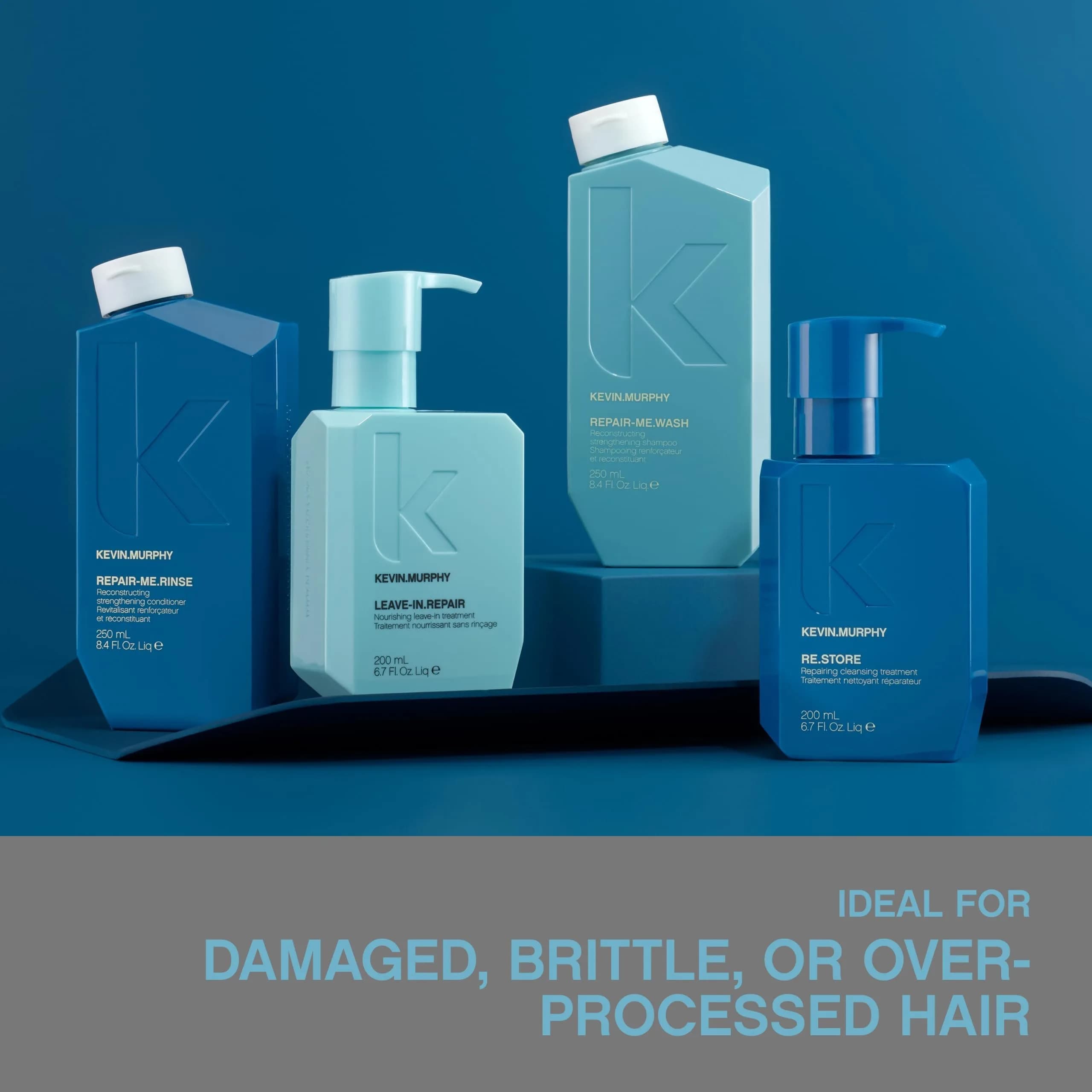 KEVIN.MURPHY REPAIR-ME.WASH Moisturising Hair Repair Shampoo 500ml (16.8 Fl Oz) | Hydrates Dry, Damaged Hair - view 5