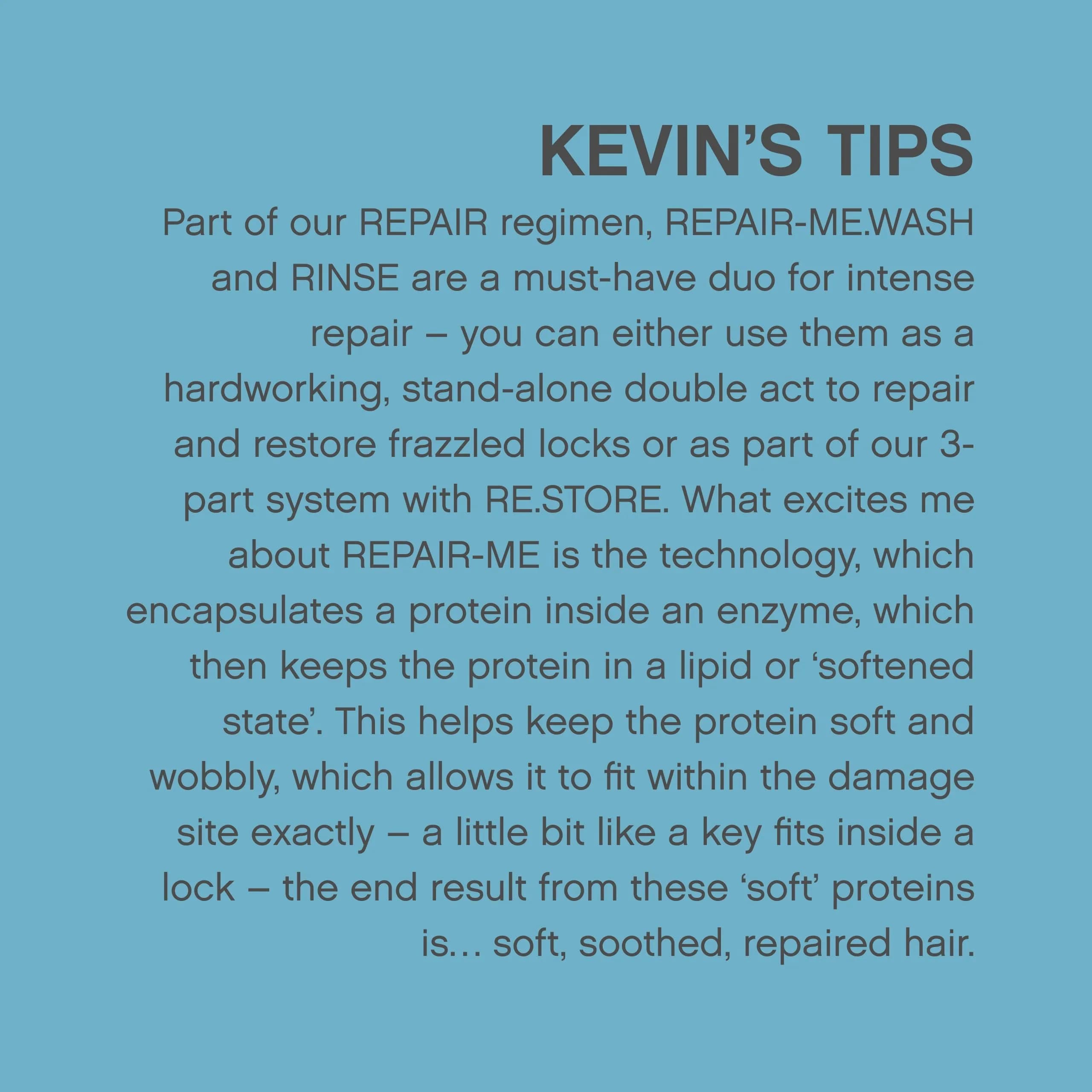KEVIN.MURPHY REPAIR-ME.WASH Moisturising Hair Repair Shampoo 500ml (16.8 Fl Oz) | Hydrates Dry, Damaged Hair - view 6