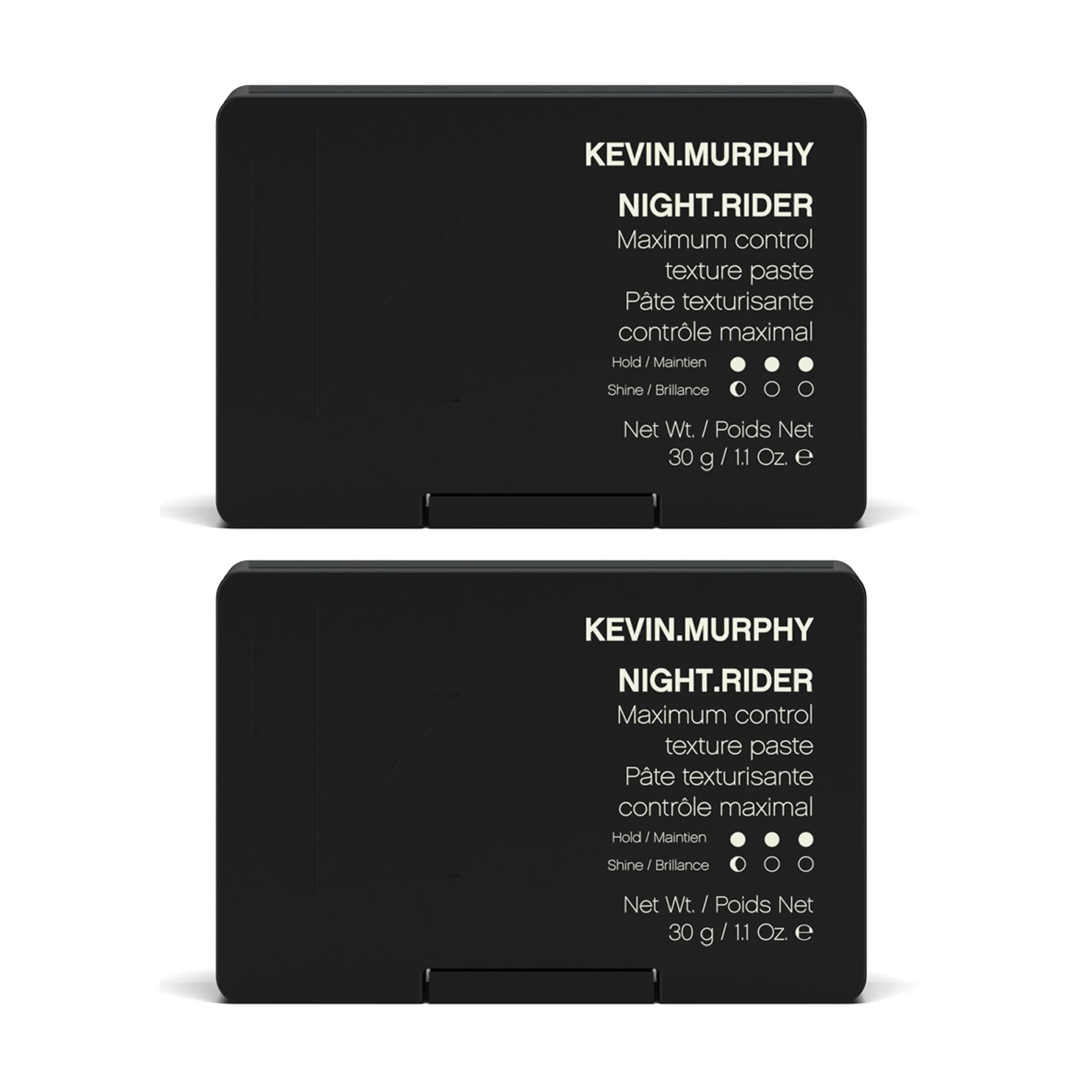 KEVIN.MURPHY NIGHT.RIDER Strong Hold Hair Moulding Paste 100ml (3.5 Fl Oz) | Matte Texture & Separation — 1.1 Fl Oz