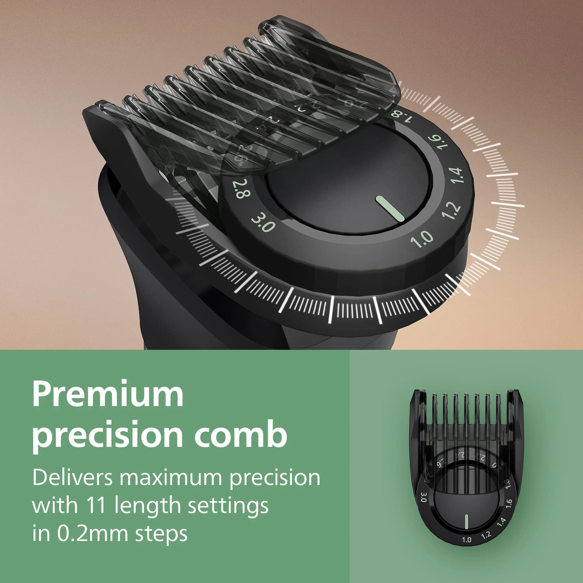 Philips Norelco All-in-One 9000 Trimmer MG9580/40 | 25 Attachments, 6-Hour Runtime, Showerproof - view 5