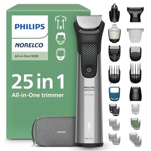 Philips Norelco All-in-One 9000 Trimmer MG9580/40 | 25 Attachments, 6-Hour Runtime, Showerproof thumbnail 1
