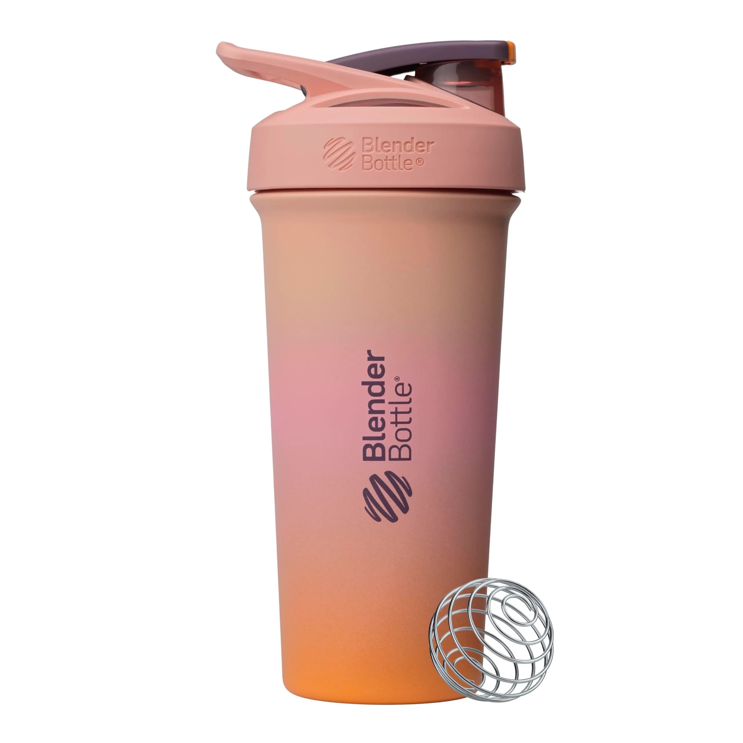 BlenderBottle Sport Sleek Stainless Steel Shaker Bottle 739ml (25 oz) | Double-Wall Insulated for 24 Hours - main product image