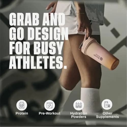 BlenderBottle Sport Sleek Stainless Steel Shaker Bottle 739ml (25 oz) | Double-Wall Insulated for 24 Hours thumbnail 5