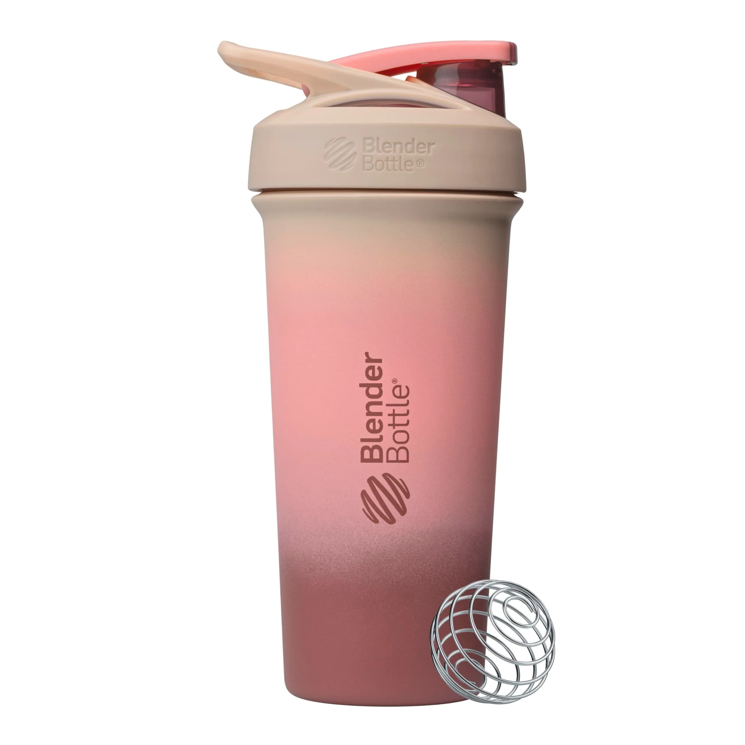 BlenderBottle Sport Sleek Stainless Steel Shaker Bottle 739ml (25 oz) | Keeps Drinks Cold 24 Hours - main product image