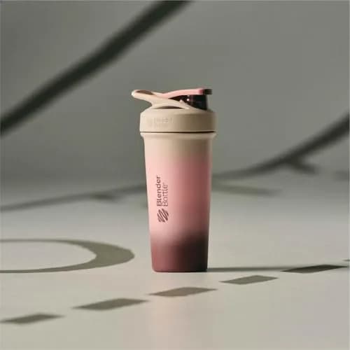 BlenderBottle Sport Sleek Stainless Steel Shaker Bottle 739ml (25 oz) | Keeps Drinks Cold 24 Hours thumbnail 6