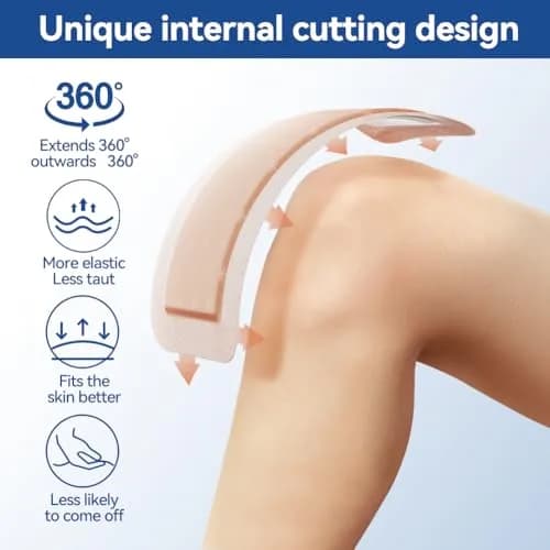 Dimora Silicone Super Absorbent Wound Dressing 4" x 8" (10cm x 20cm) | FDA Approved Medical Grade thumbnail 5