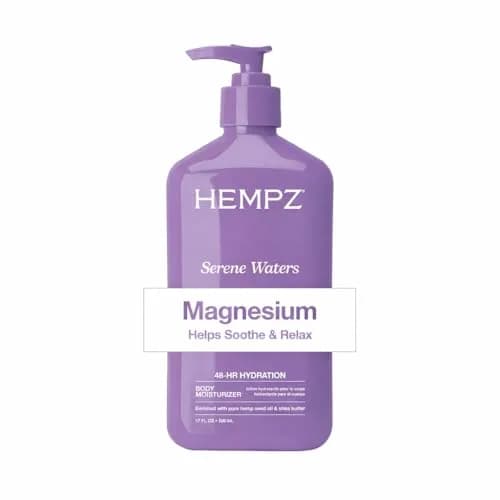 Hempz Magnesium Moisturizing Body Lotion - 17 Fl Oz | Supports Relaxation & Deep Hydration thumbnail 1