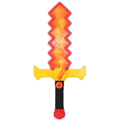Prestonplayz PlebSlayer Sword 16in Light-Up Kids Role Play Toy with Lights, Unisex, Ages 5+ | Gaming Adventure Sword thumbnail 2