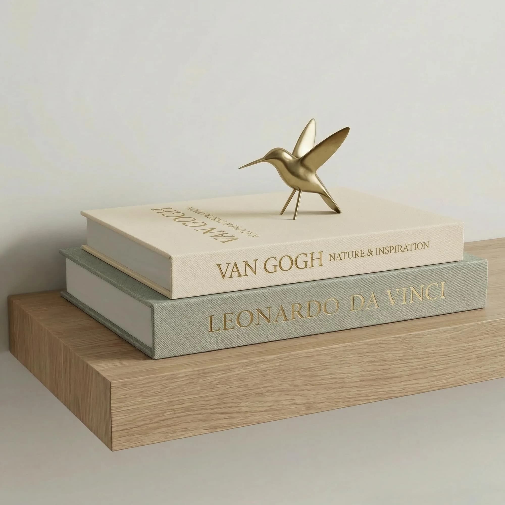Inoostar Decorative Linen Book Boxes Set of 2 | 28cm (11") & 25cm (9.88") | Grey & Beige — Sage & Beige