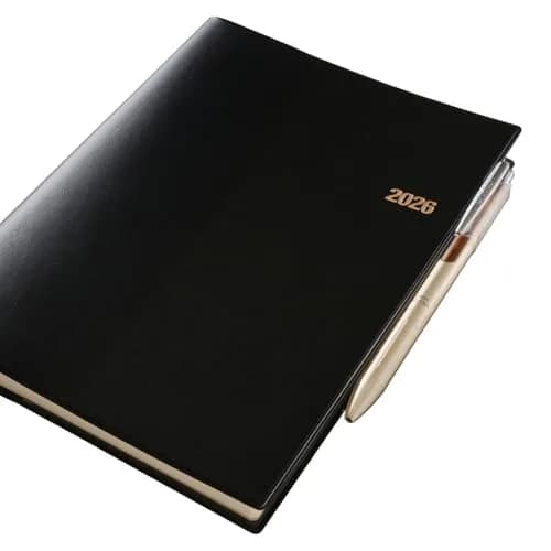 日本能率協会マネジメントセンター Noritsu NOLTY 9607 Notebook A5 Weekly Planner Black | 240 Pages, Starts April 2026 thumbnail 5