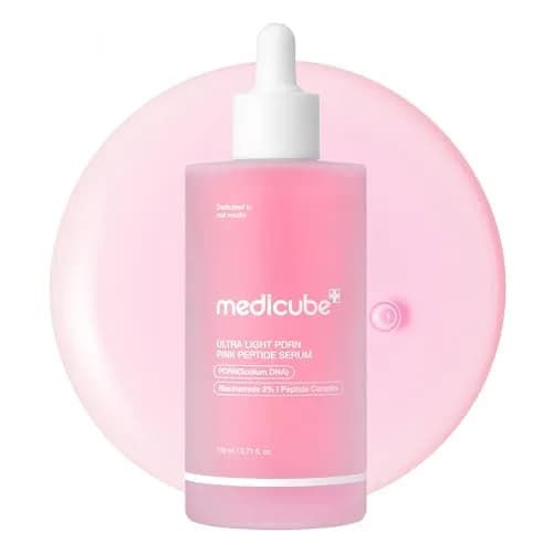 medicube PDRN Pink Peptide Serum with Salmon DNA 110ml (3.71 fl. Oz) | Hydrating & Glow Care thumbnail 1