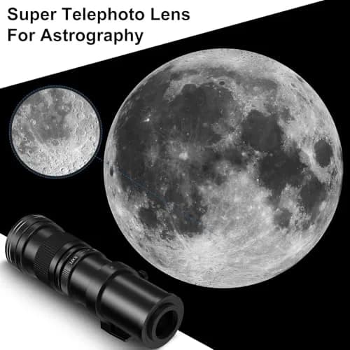 lightdow RF 420-800mm F8.3 Telephoto Zoom Lens (MF) for Canon RF Mount | Manual Focus Mirrorless Camera Lens thumbnail 5