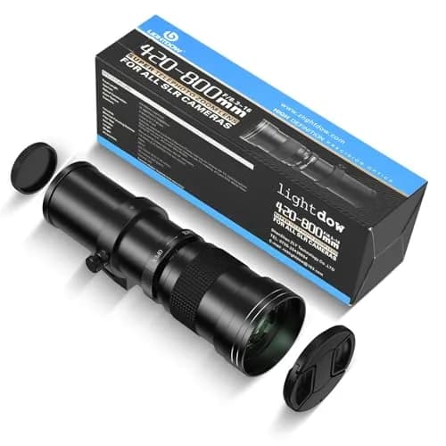 lightdow RF 420-800mm F8.3 Telephoto Zoom Lens (MF) for Canon RF Mount | Manual Focus Mirrorless Camera Lens thumbnail 7