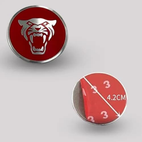 MAXDOOL Gear Shift Knob Cover for Jaguar XF XE XJ F-Pace - Style B Red | Interior Trim Accessory thumbnail 2