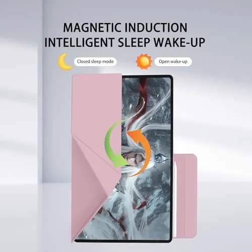 GUODONGMEI Magnetic Case for Samsung Galaxy S11 Ultra 14.6" | Auto Wake/Sleep Pink thumbnail 7