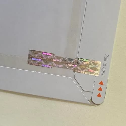 TLK&FBB Tamper Proof Hologram Stickers 5000pcs (2x0.4inch / 5x1cm) | High Security Void Seal Labels thumbnail 3