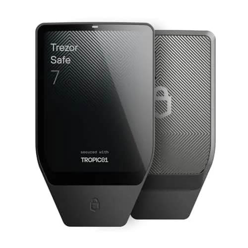 Trezor Safe 7 Crypto Hardware Wallet with Bluetooth | Quantum-Ready Security & Wireless Control thumbnail 1