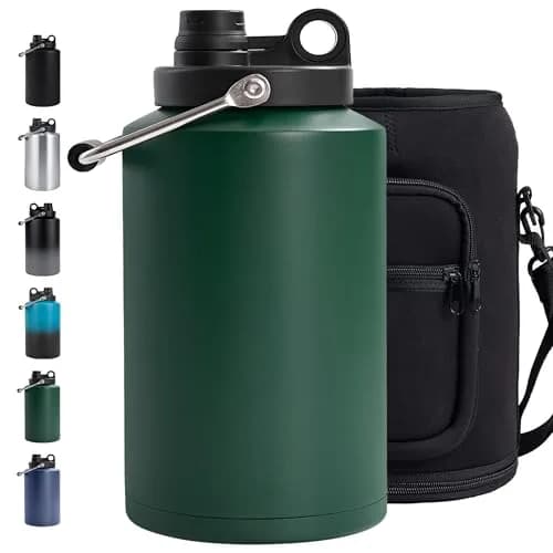 Kerilyn Gallon Insulated Water Jug 3785ml (128oz) with Bag | Keeps Cold 48 Hours, Hot 24 Hours thumbnail 1