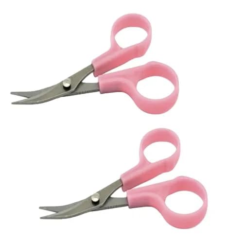 DleDan Small Embroidery Curved Scissors 12CM | Sharp Tip for Needlework & Crafts thumbnail 1