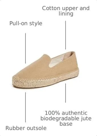 Soludos Women's The Platform Smoking Espadrilles 9-9.5 Medium US | Classic Style & Comfort thumbnail 4