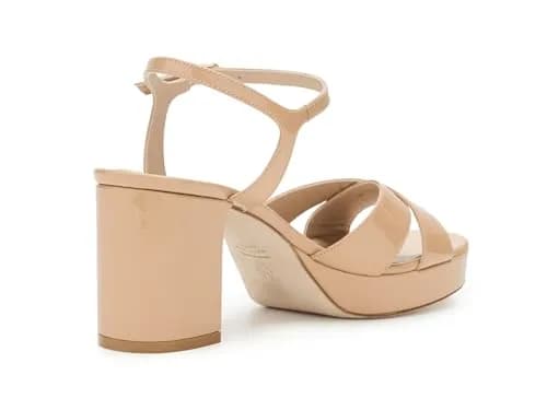 Stuart Weitzman Womens Dayna Platform 80 Adobe 8 Medium | Stylish 80mm Block Heel Sandal thumbnail 5