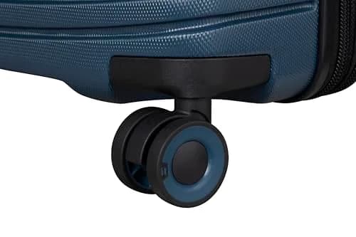 it luggage Precursor Titan 21" Hardside Carry On 8 Wheel Expandable Spinner, Majolica Blue | Durable & Lightweight Travel Companion thumbnail 4