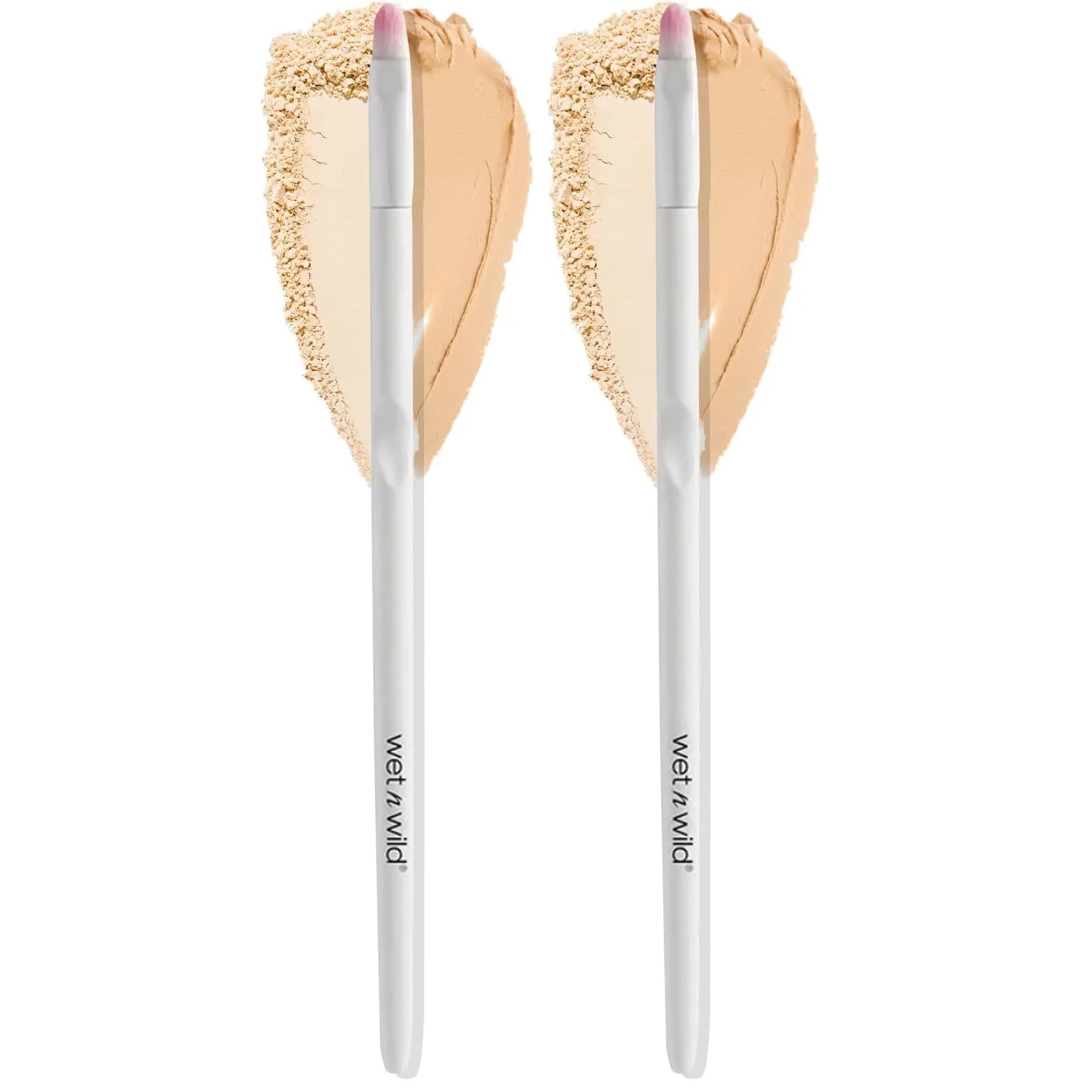 wet n wild Precision Blending Eyeshadow Brush (Pack of 2) | Soft Synthetic Fibers for Eye Definition - main product image