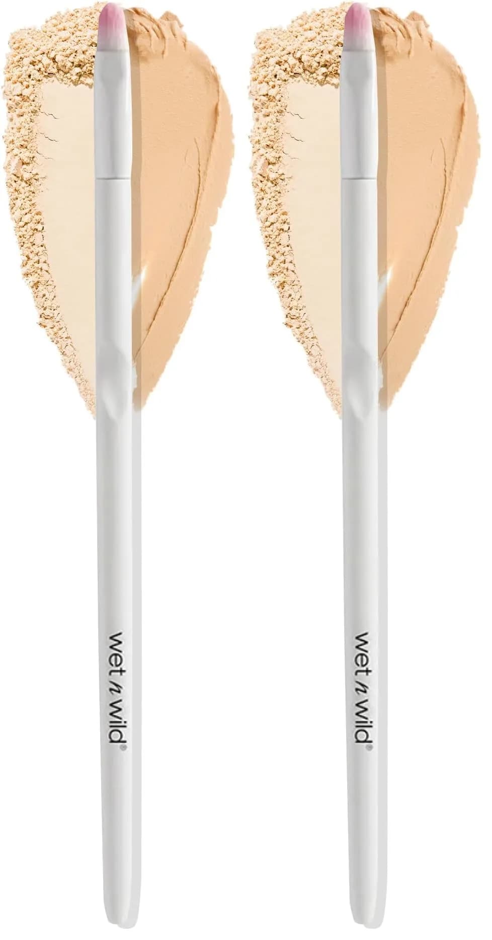 wet n wild Precision Blending Eyeshadow Brush (Pack of 2) | Soft Synthetic Fibers for Eye Definition - main product image