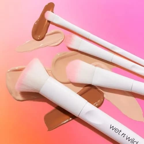 wet n wild Precision Blending Eyeshadow Brush (Pack of 2) | Soft Synthetic Fibers for Eye Definition thumbnail 4