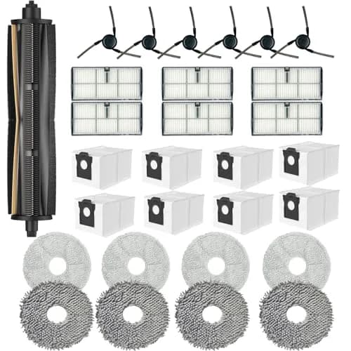 JoyBros TriCut Brush Replacement Parts for Dreame X40 Ultra/L40 Ultra/Gen 2 MOVA P10/P50 Pro Ultra (29-Piece Set) thumbnail 1