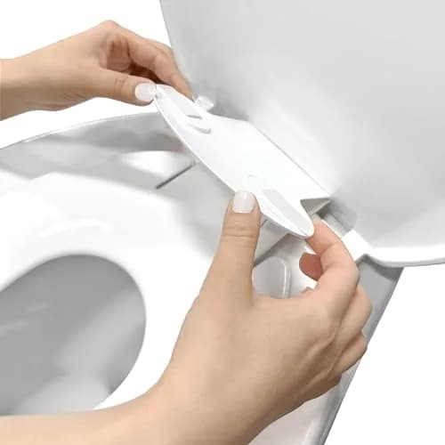 Ingenuity Flip & Sit Potty Seat (White) — 4 Pack | Attaches to Adult Toilet Seat thumbnail 2