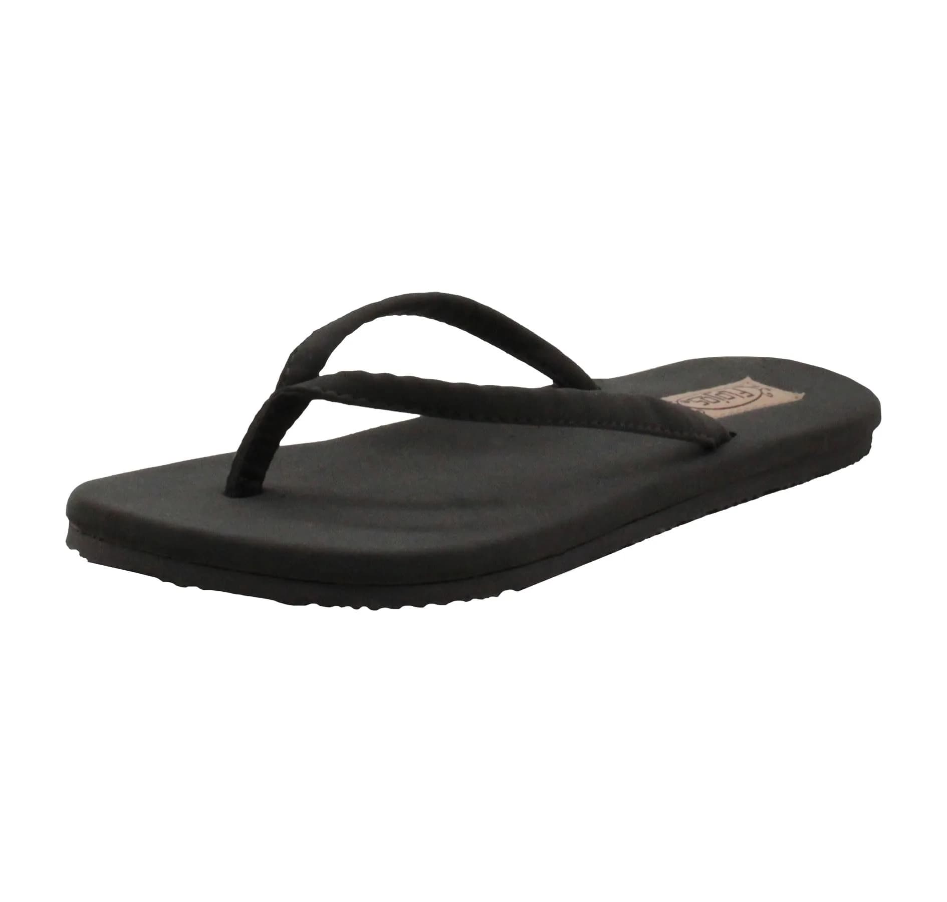 Flojos Womens Fiesta Sandal, Charcoal/Charcoal, 11 M US | Cushioned EVA Footbed & Arch Support