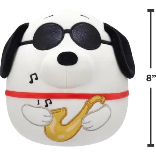 Squishmallows Peanuts 8in Snoopy & Woodstock Jazz Plush 2-Pack | Ultrasoft Official Licensed Toy (8in) thumbnail 4