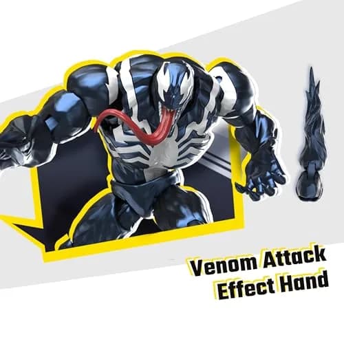 BLOKEES Champion Class - Marvel Rivals Venom Model Kit 6 Inch | 90 Points Articulation, No Tools, Ages 14+ thumbnail 7