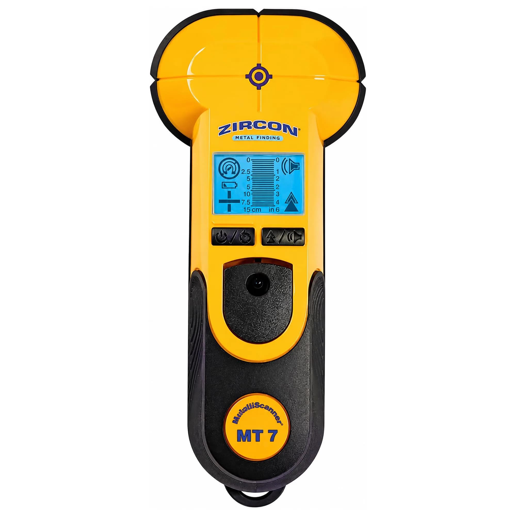 Zircon MetalliScanner MT7 Metal Scanner for Concrete & Walls, 6 in. Deep | Wall & Floor Metal Detection