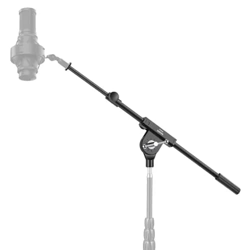 NEEWER Microphone Boom Arm for Mic Stand, Aluminum Compact Portable, MS041 | Adjustable Telescopic Support thumbnail 1