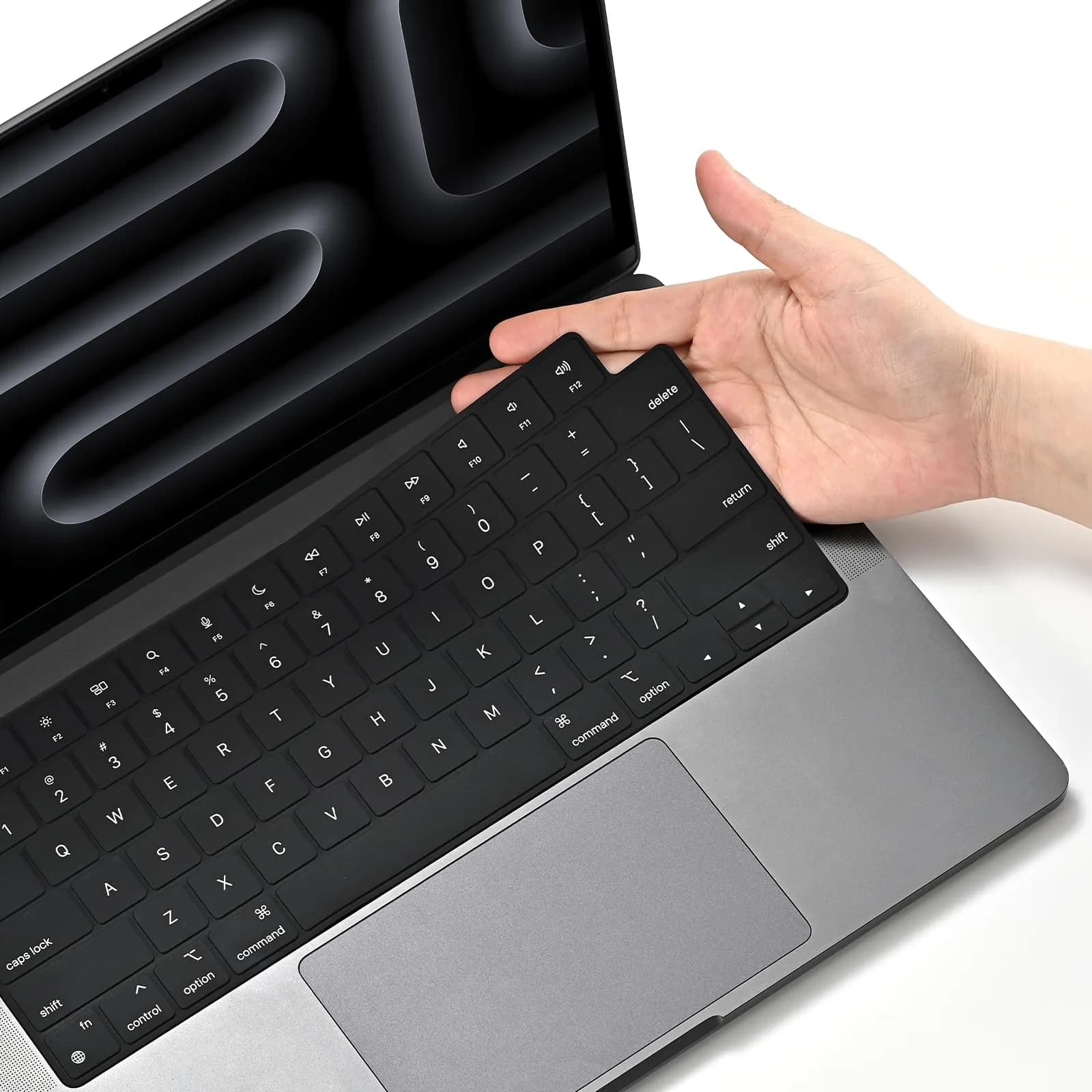 EooCoo Clear Keyboard Cover Skin Protector for MacBook Pro 14/16" & Air 13/15" | Ultra-Thin TPU - main product image