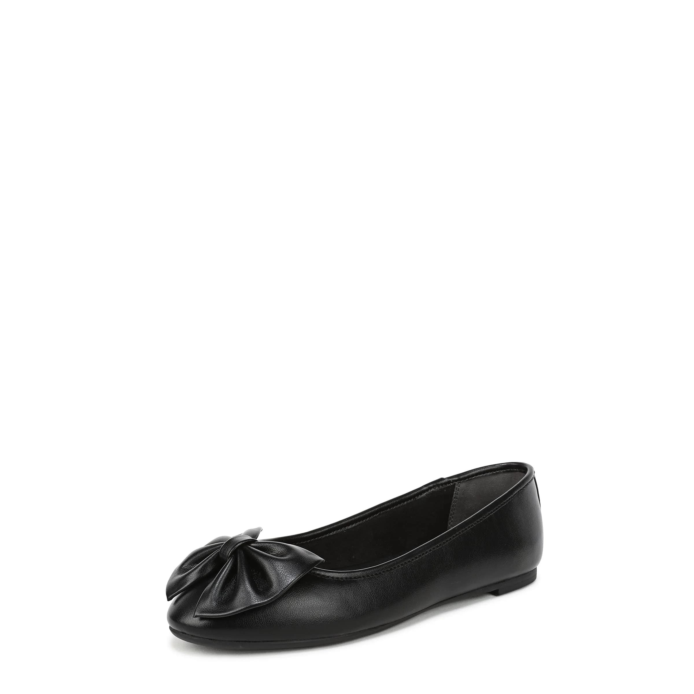 Sam & Libby Carlin Ballet Flat Black 9.5 | Modern, Comfortable Women's Shoe — Black