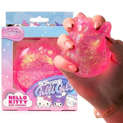 Hello Kitty® and Friends SLIMYGLOOP Gelli Gels Sensory Squeeze Toy | Glitter Filled Fidget Toy for Kids & Adults thumbnail 1