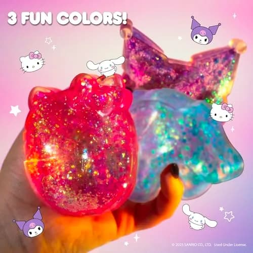 Hello Kitty® and Friends SLIMYGLOOP Gelli Gels Sensory Squeeze Toy | Glitter Filled Fidget Toy for Kids & Adults thumbnail 6
