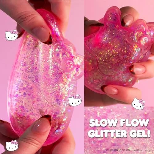 Hello Kitty® and Friends SLIMYGLOOP Gelli Gels Sensory Squeeze Toy | Glitter Filled Fidget Toy for Kids & Adults thumbnail 2