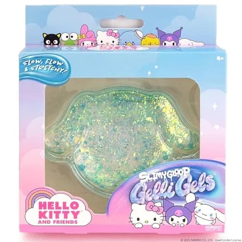 Horizon Group USA Hello Kitty® and Friends SLIMYGLOOP Gelli Gels Cinnamoroll™ Slow Rising Sensory Squeeze Toy (Blue, 1 pc) thumbnail 7