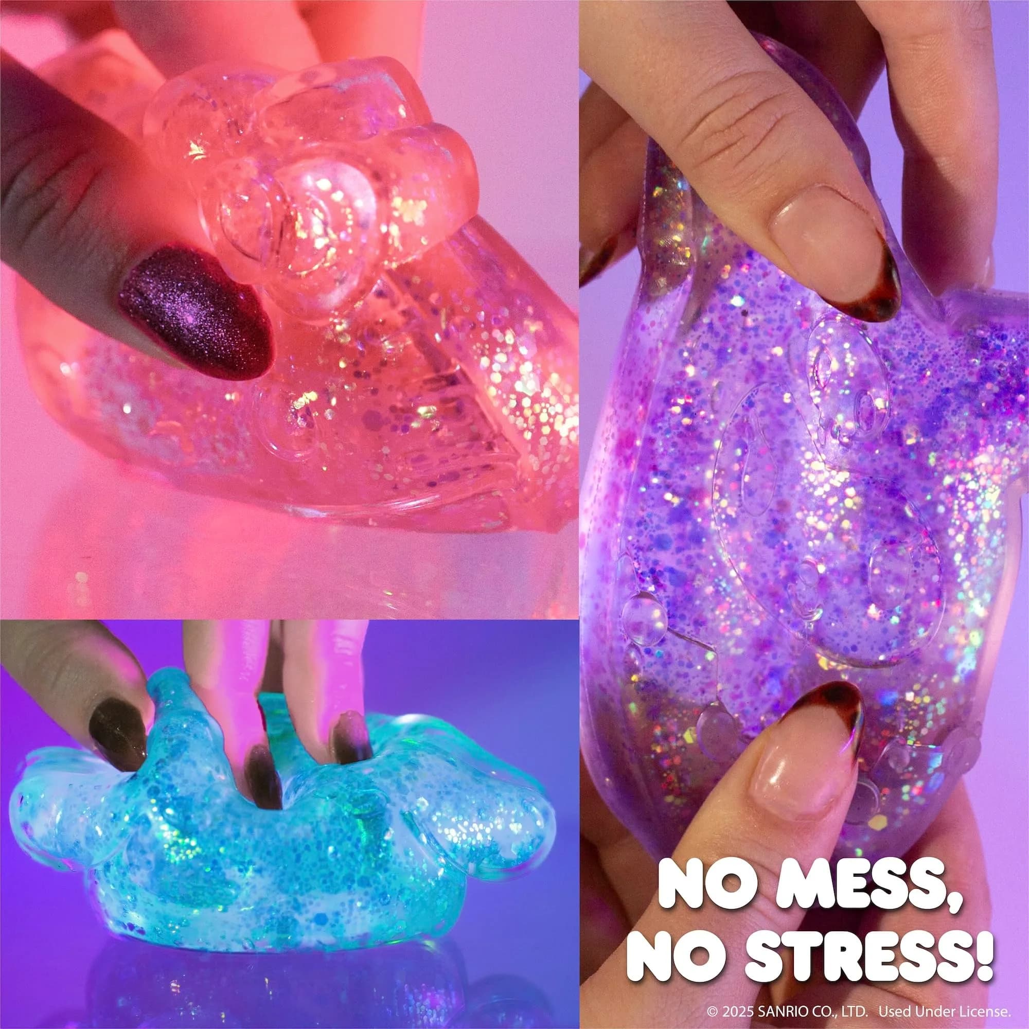 Horizon Group USA Hello Kitty® and Friends SLIMYGLOOP Gelli Gels Cinnamoroll™ Slow Rising Sensory Squeeze Toy (Blue, 1 pc) - view 4
