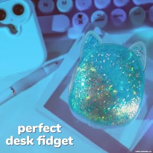 Original Squishmallows SLIMYGLOOP Blue Gelli Gels Sensory Squeeze Toy 156 g (5.5 oz) | ASTM-Tested for Kids 4+ thumbnail 5