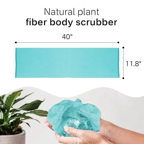 Yiclick Exfoliating Washcloth Towel Set 3 Pieces | Korean Body Scrubber for Shower Bath thumbnail 6